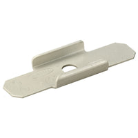 Hubbell HBL5703IV HBL500/HBL750 Series Metal Raceway, Mounting Clip, Ivory