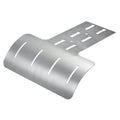 Hubbell HBTVD Under Floor Tray Accessory for Wire Basket Tray, Vertical Down, Pre-Galvanized