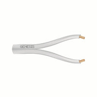Genesis 10021101 22/2 Stranded Zip Cable, General Purpose, CM, 1000' (304.8 m) Pull Box, White