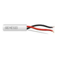 Genesis 21145801 18/2 Stranded Unshielded Cable, Riser, CMR, FT4, 500' Speed Bag, White
