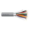 Genesis 22185009 18/10 Stranded Shielded Cable, Riser, CMR, FT4, 500' (152.4 m) Reel, Gray