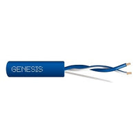 Genesis 32522106 22/1-Pair Stranded Unshielded LonWorks Cable, Plenum, CMP, FT6, 1000' (304.8 m) Reel-in-a-Box, Blue