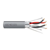 Genesis 12641109 22/2-Pair Each-Pair-Shielded Cable, General Purpose, CM, 1000' (304.8 m) Pull Box, Gray