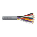 Genesis 21085509 22/10 Stranded Unshielded Cable, Riser, CMR, FT4, 500' (152.4 m) Pull Box, Gray
