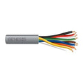 Genesis 21175509 18/8 Stranded Unshielded Cable, Riser, CMR, FT4, 500' (152.4 m) Pull Box, Gray