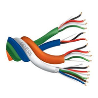 Genesis 21951099 22/6 Stranded Shielded + 22/4 Stranded + 22/2 Stranded + 18/4 Stranded Profusion Access Control Cable, Riser, CMR, FT4, 1000' (304.8 m) Reel, Unjacketed