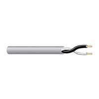 West Penn 25227BWH1000 12-2 Stranded BC Unshielded Plenum Cable, 1000', White