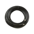 West Penn WP-2598G8BM-100 RG8 Plenum BNC to BNC Assembly, 100', Black