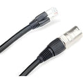 West Penn CN-SC6-RE-100 CAT6 Ultra Rugged Shielded Tactical RJ45 Plug to EtherCon, 3'