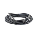 West Penn CN-DMXFLEX3-25 3-Pin Premium Hand-Built DMX Cable, 25', Black