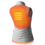 Dune Heated Vest for Women - rear view | Silarius