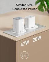 Anker 523 Charger (Nano 3, 47W) - detail view | Silarius
