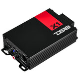 X 1-Channel Ultra Compact Class D Amplifier 300 Watts Rms @ 1-Ohm - side view | Silarius