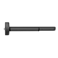 ACCENTRA 6100ED-36 BSP RHR Grade 1 Rim Device, Pullman Latch Exit Bar, Black Suede Powder