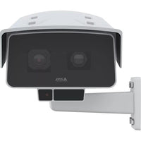 AXIS P1518-LE 8MP Box IP Camera with IR, Wide-Angle Sensor and Close-up View Sensor, 5.85mm Lens