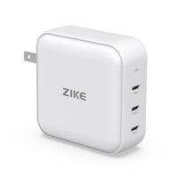 ZIKE Z1214 140W GaN PD3.1 USB-C Power Adapter - front view | Silarius