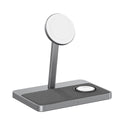 ZIKE Z557C 3-in-1 Qi2 & MFW Magnetic Wireless Charging Stand