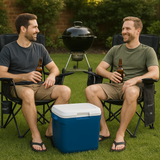 Zephyr Dual-Zoned Cooling Camp Chair - side view | Silarius