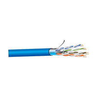 West Penn 4245FBL1000 CAT5e Network Cable, 1m, Blue