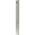 Pedestal Pro ADA-SS-TWR-72x4x6 72" Tappered Stainless Pedestal with 6" Face