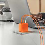 Jackery 102W GaN 3-Port Fast Charger - detail view | Silarius
