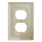 Hubbell NPJJ8LA Jumbo 1-Gang Duplex Wall