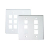 Dynacom 10600-DP8-WH Classic Wallplate D