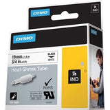DYMO 18057 Rhino White Heat Shrink Tubin