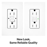 Lutron SCR-15-GFST-BI Claro 15A Tamper-R