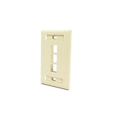 Dynacom 10600-P4W-AL Wall Plate, Flush P