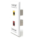 Dynacom 10600-P4W-AL Wall Plate, Flush P