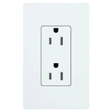Lutron CARS-15-TR-WH Claro 15A Tamper-Re