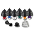 Federal Signal 27XST-120R-MOD 27XST Series Explosion-Proof Strobe Light, Modular, 120VAC, Red