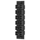 Hubbell FSPLCDM12BK Fiber Optic Patch Pa
