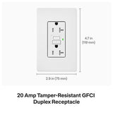 Lutron SCR-20-GFST-CS Claro 20A Tamper R