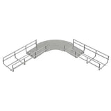 Hubbell HBTR0624SWBK Wire Basket, Prefor