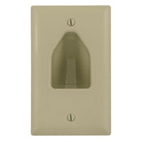 Hubbell NSAV1I 1-Gang Recessed Wall Plat