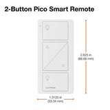 Lutron PJ2-2BRL-GIV-L01 2-Button with Ra