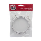 ADI PRO 0E-C6ATHWH10 CAT6A Slim Patch Ca