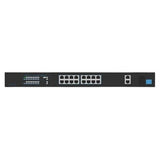 Hanwha SKY-SW20G-001 16-Port Gigabit PoE