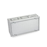 Hubbell HRWB25BLK REC Wall Box 2 F-Thru