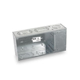 Hubbell HRWB25BLK REC Wall Box 2 F-Thru