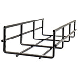Hubbell HBT0206BK Wire Basket Tray, 2 H