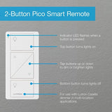 Lutron PJ2-2BRL-GLA-L01 2-Button with Ra