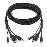 Eaton Tripp Lite P783-010 DP KVM Cable,
