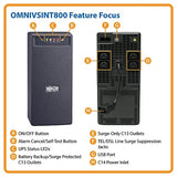 Eaton Tripp Lite OMNIVSINT800 475W Line-