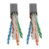 Tripp Lite N222-01K-GY CAT6 Gigabit Soli