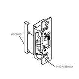 Adams Rite WDC7400 Wood Door Cover for 7