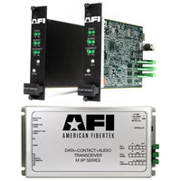American Fiberteck MR-9P59C Multi-protocol Bi-Directional Data and Contact, Module Rx, 21dB SM, 1-Fiber