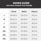 Apex Mens Heated Tech Hoodie - detail view | Silarius